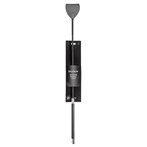 Shadow Leather Riding Crop by XR Brands