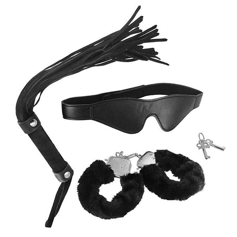 Sir's Sub Set 3 Piece Bondage Kit by XR Brands