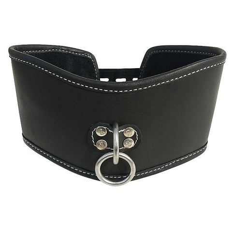 Edge Soft Leather Posture Collar by Sportsheets