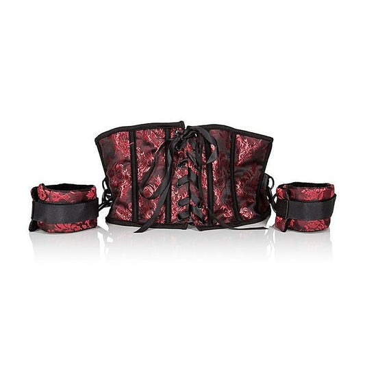 Scandal Corset with Cuffs by California Exotics