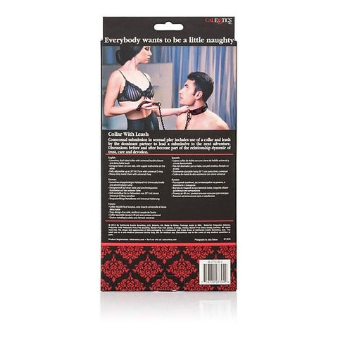 Scandal Collar with Leash by California Exotics