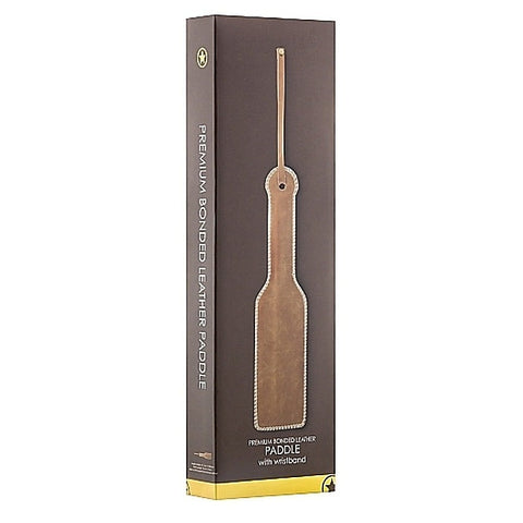 Bonded Leather Paddle by Shots Toys