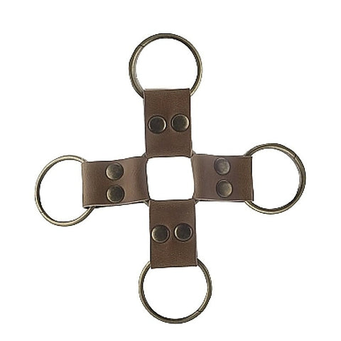 Bonded Hogtie Brown by Shots Toys