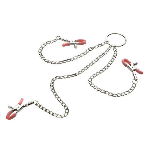 Chain Me Up Kink Clamps by Adam & Eve