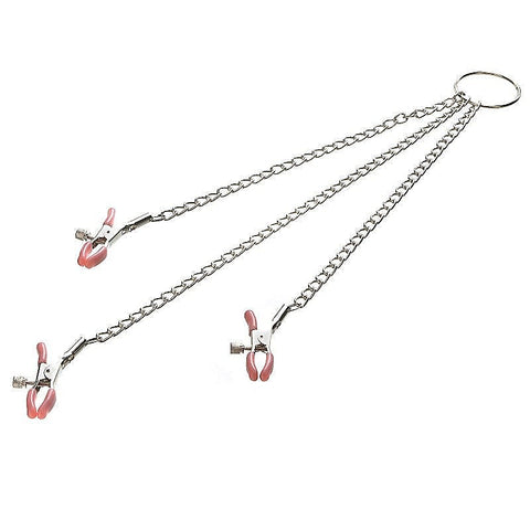 Chain Me Up Kink Clamps by Adam & Eve