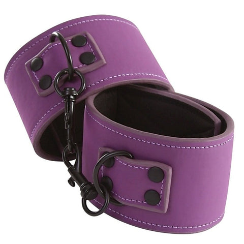 Lust Bondage Ankle Cuff Purple by NS Novelties