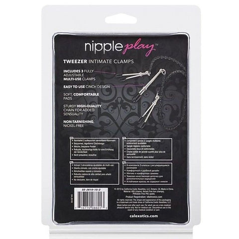 Nipple Play Tweezer Intimate Clamps by California Exotics