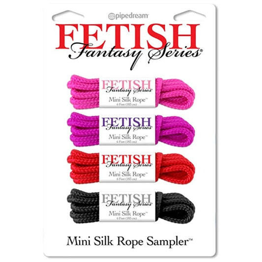 Fetish Fantasy 4 Piece Mini Silk Bondage Rope