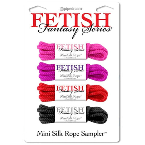 Fetish Fantasy 4 Piece Mini Silk Bondage Rope