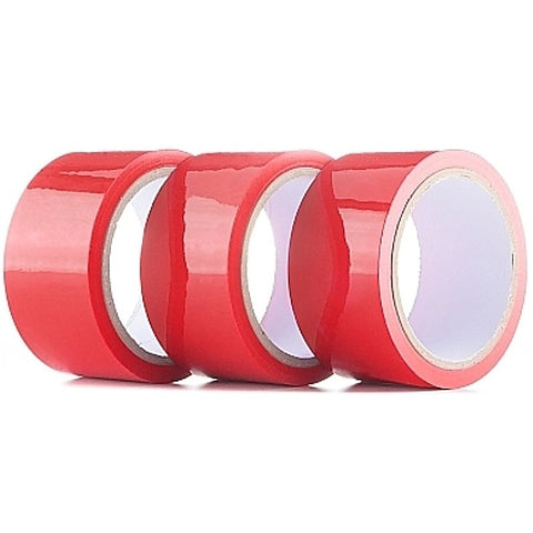 Ouch Bondage Tape 3 Pack Red by Shots Toys