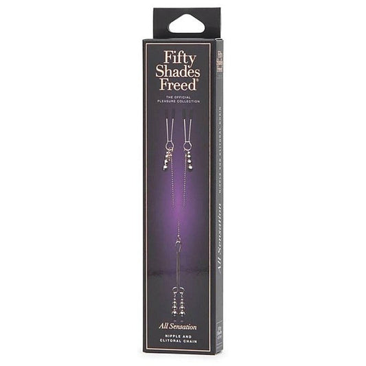 Fifty Shades Freed All Sensation Nipple and Clitoral Chain