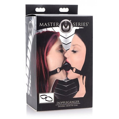 Doppleganger Silicone Double Mouth Gag by XR Brands