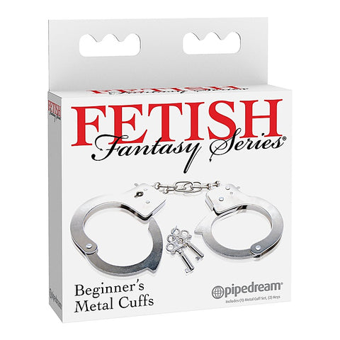 Fetish Fantasy Series Beginners Bondage Metal Cuffs