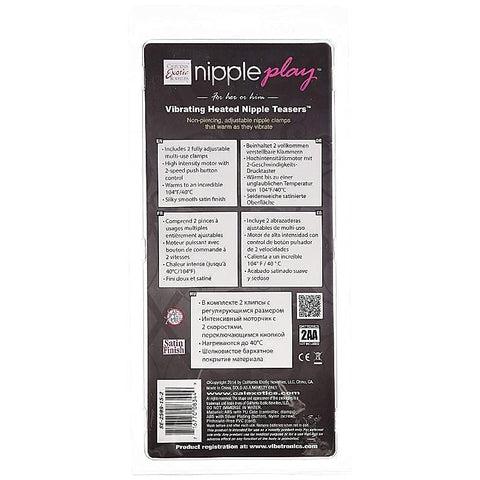 Nipple Play Vibrating Heated Nipple Teasers