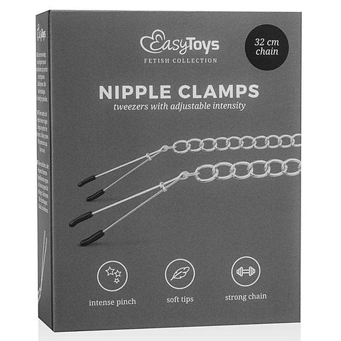 Fetish Tweezer Nipple Clamps by Easytoys