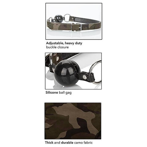Colt Camo Ball Gag by California Exotics