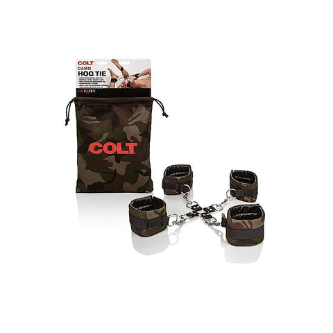 Colt Camo Fetish Play Hog Tie Restraints