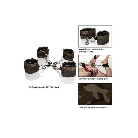 Colt Camo Fetish Play Hog Tie Restraints