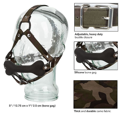 Colt Camo Bone Gag by California Exotics