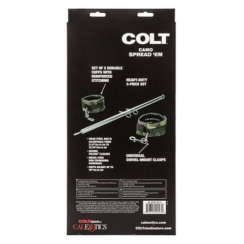Colt Camo Spread Em Bondage Spreader Bar
