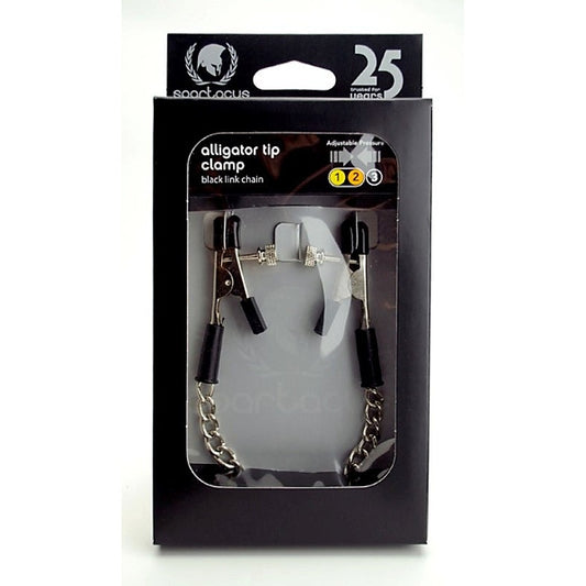 Adjustable Alligator Clamps with Link Chain by Spartacus