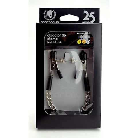 Adjustable Alligator Clamps with Link Chain by Spartacus