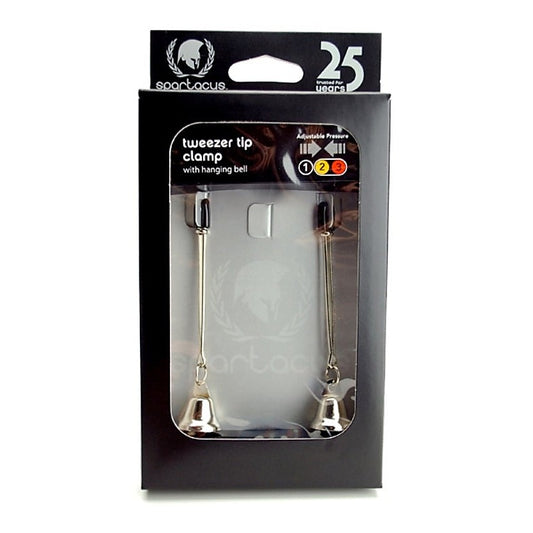 Adjustable Tweezer Clamps with Hanging Bell by Spartacus