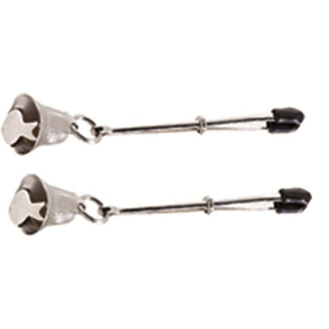 Adjustable Tweezer Clamps with Hanging Bell by Spartacus