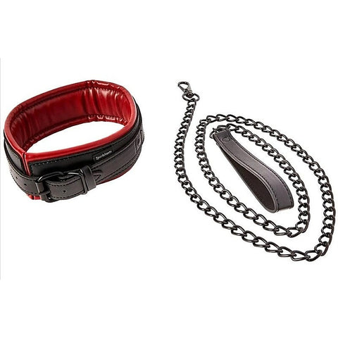Saffron Leash and Collar by Sportsheets