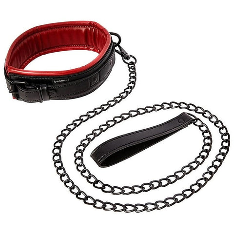 Saffron Leash and Collar by Sportsheets