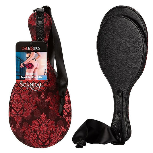 Scandal Round Double Paddle by California Exotics