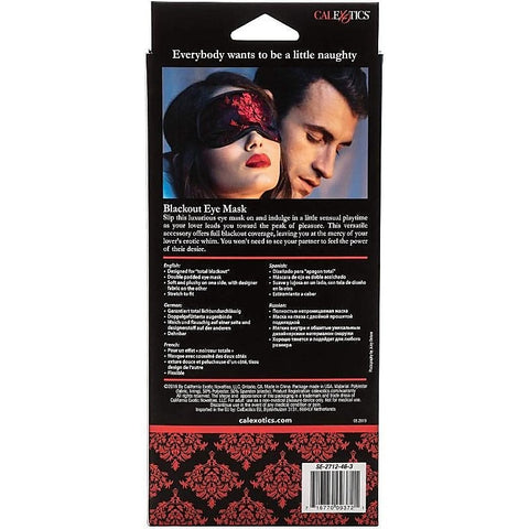Scandal Blackout Eye Mask by California Exotics