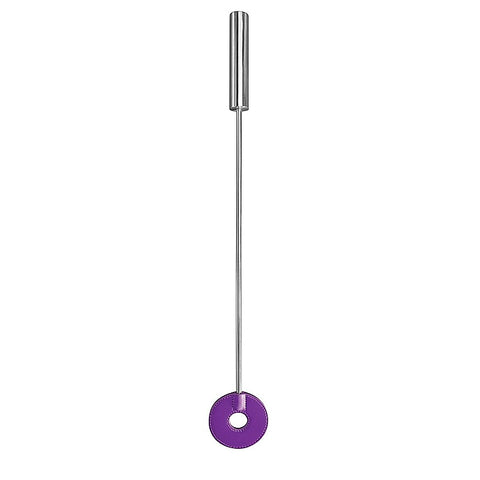 Leather Circle Tipped Crop by Shots Toys