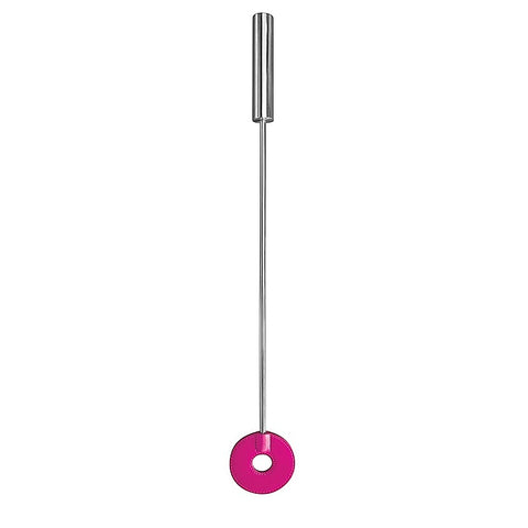 Leather Circle Tipped Crop by Shots Toys