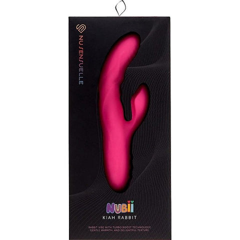 Nubii Kiah Silicone Rabbit Vibrator by Nu Sensuelle