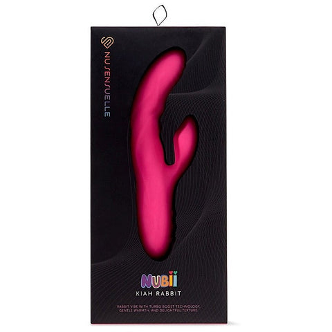 Nubii Kiah Silicone Rabbit Vibrator by Nu Sensuelle