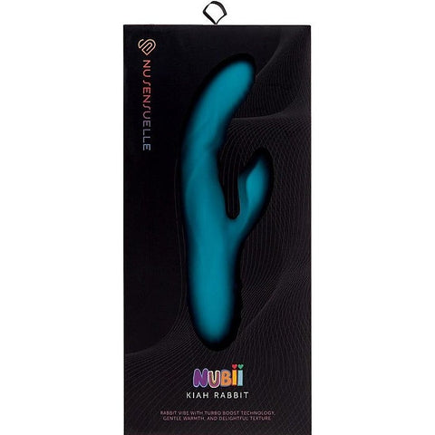 Nubii Kiah Silicone Rabbit Vibrator by Nu Sensuelle