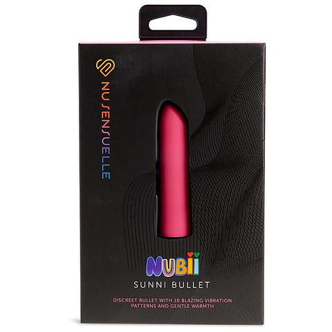 Sunni Nubii Lipstick Bullet Vibrator with Heat