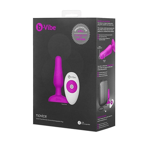 Novice Vibrating Butt Plug by B-Vibe