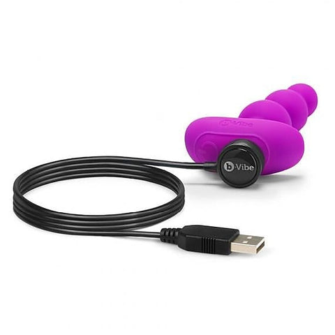 Triplet Vibrating Anal Beads by B-Vibe