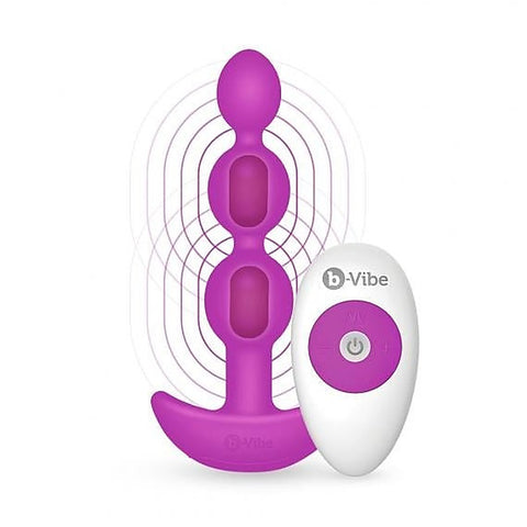 Triplet Vibrating Anal Beads by B-Vibe