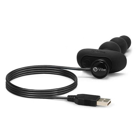 Triplet Vibrating Anal Beads by B-Vibe