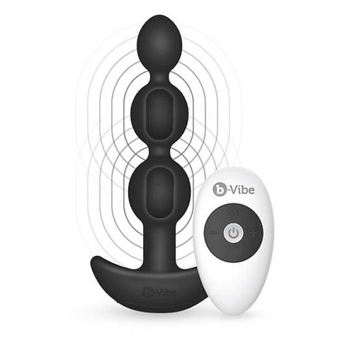 Triplet Vibrating Anal Beads by B-Vibe