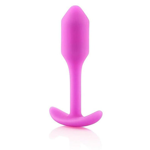 Snug Plug Weighted Silicone Butt Plug by B-Vibe