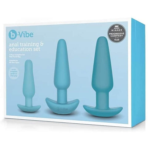 Anal Training 7-Piece Kit and Education Set by B-Vibe
