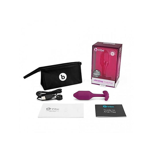 Vibrating Snug Plug by B-Vibe