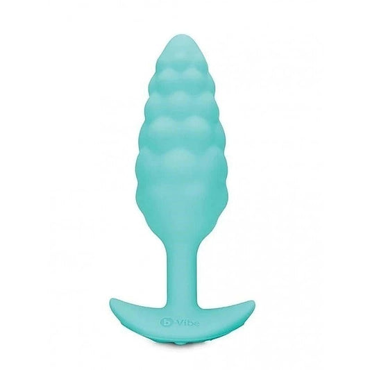 Pleasure-Enhancing Textured Silicone Plug by B-Vibe