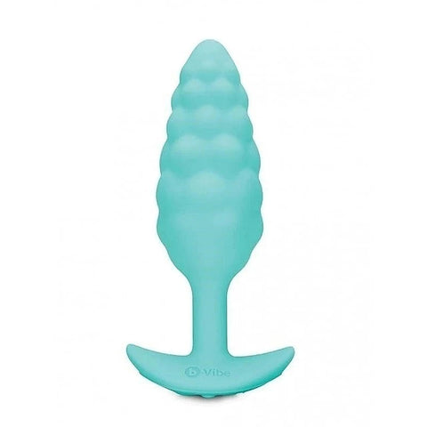 Pleasure-Enhancing Textured Silicone Plug by B-Vibe