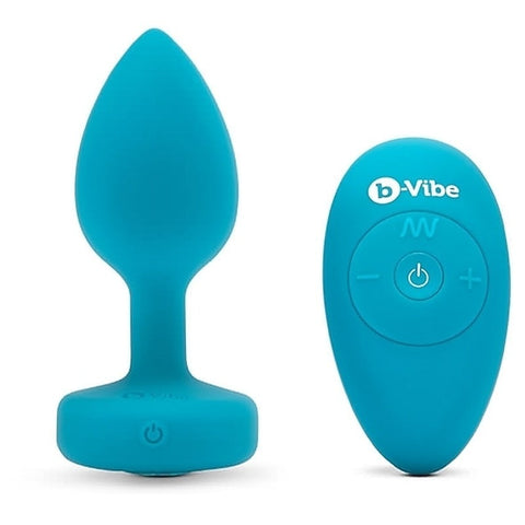 Vibrating Jewel Anal Plug by B-Vibe