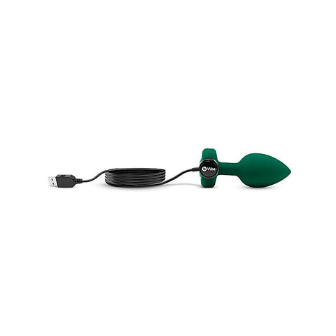 Vibrating Jewels Remote Control Butt Plug by B-Vibe